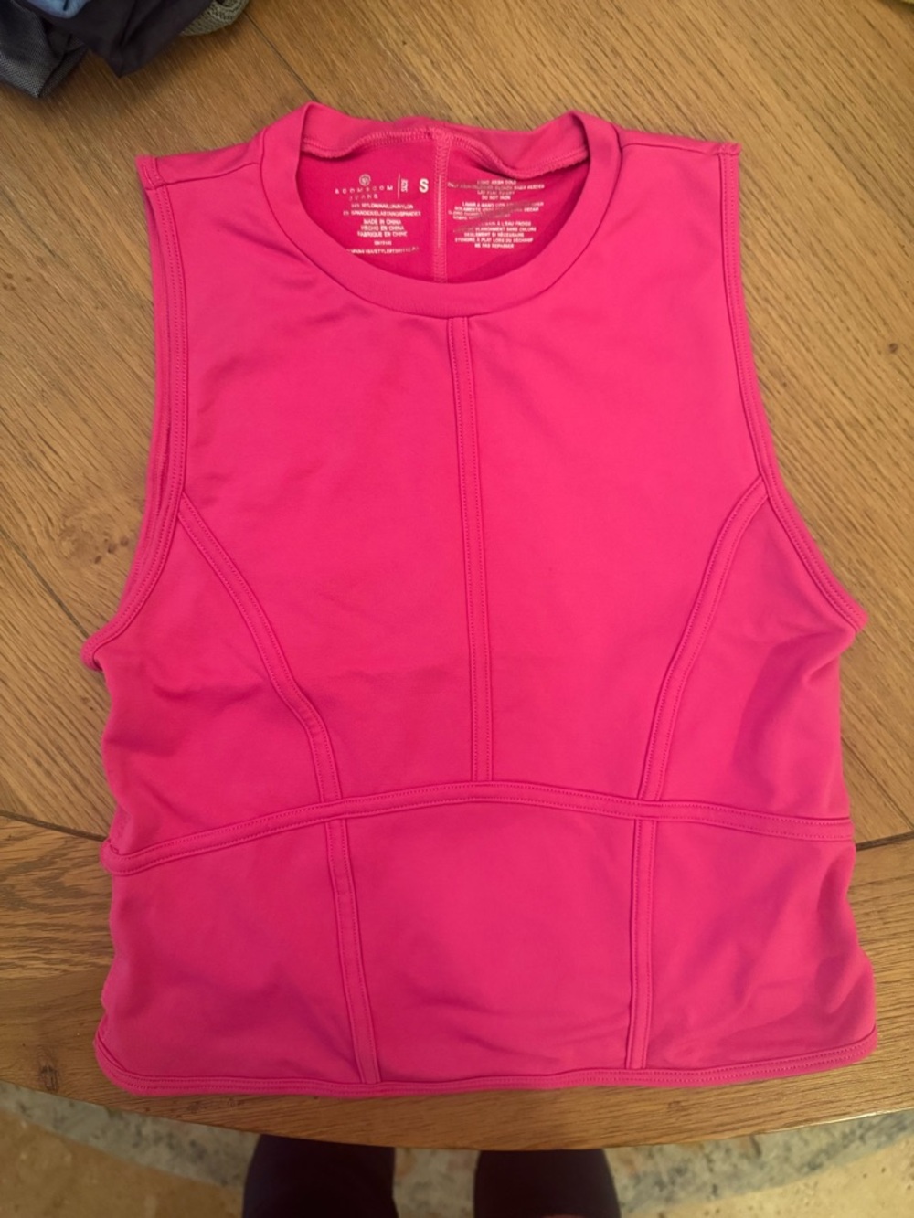 Boom Boom Jeans Hot Pink Sleeveless Athletic Tank